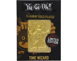 Yu-Gi-Oh! 24 Karat Gold Plated Card Time Wizard - Limited Edition worldwide 5000