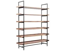 Tower living Taviano wall rack 6 shelves 140x40x180