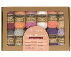 Scheepjes Softfun colour pack 12x20g Spring Blossom