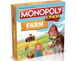 Winning Moves Junior Monopoly - Bordspel - Farma - Engels