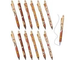 12 Pieces Cartoon Capybara Neutral Pen, Neutral Press, Cute Stationery, Stationery for Students. - ShopVlot