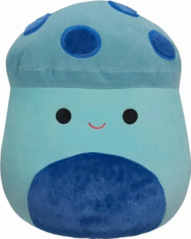 Squishmallows original Ankur Champignon bleu sarcelle 40,6 cm Jazwares