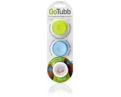 Humangear Go Tubb Small Clear/Green/Blue