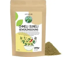 Khmeli Suneli kruidenmix - 200g - Georgische kruiden - voor kaas, brood, stoofschotels, vlees en pilaf