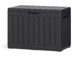 Keter Kentwood Opbergbox - 190L - 82,3x45,7x57,7cm - Antraciet