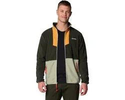 Columbia Sequoia Grove™ Full Zip Fleece Men's Outdoorvest - Greenscape, Sunstone, Safari, Spicy Pull - Maat M
