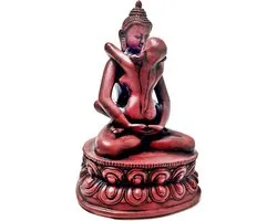 Statue Bouddha Yab Yum Shakti Étreinte Tantra 15 cm Haut