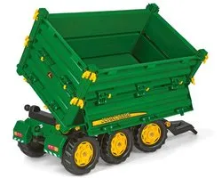 Rolly Toys 125043 RollyMulti John Deere Trailer 3-assig