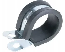 SMSL Slangklem met Rubber Inzetstuk - 22mm Breed, 12.7mm