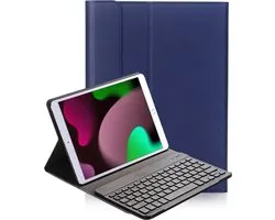 iPad 10.2 2021 Keyboard Cover Keyboard Cover - Bleu Foncé