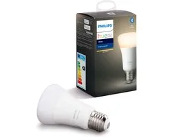 Philips Hue Slimme Lichtbron E27 - White - 9W - Bluetooth
