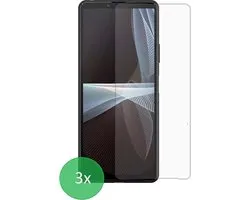 Geschikt Voor: Sony Xperia 10 III - 3x Screenprotector - screen protector - glas - bescherm - beschermglas