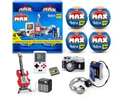 MAX Build More Premium Retro S2 Building Bricks Collection 4-Pack by ZURU