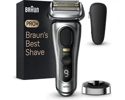 Braun Series 9 Pro+ 9517s - Rasoir électrique - Support de charge - Wet & Dry - Argent