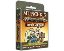Munchkin Warhammer Age of Sigmar: Guts and Gory - Engelstalig - Strategisch Kaartspel - Steve Jackson Games - Warhammer meets Munchkin