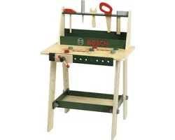 Klein Toys Bosch - établi speelgoed - 16 pièces - bois - multicolore