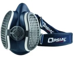Opsial halfgelaatsmasker - Airpro - P3 - met ventiel - maat S/M