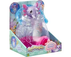 Goliath Animagic Let's Glo Axolotl Aquarium - Speelfiguur - Lichtgevende Axolotl - Met eigen aquarium