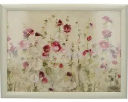 Laptray, Schoot Dienblad, Wilde Klaprozen, 44 x 34 cm - Creative Tops