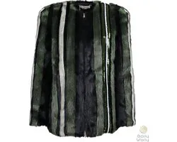 Patrizia Pepe - faux fur jas - maat 36 (T42)