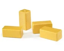 BRUDER Accessoires - 4 Bottes De Paille Rectangulaires