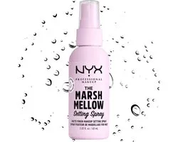Nyx Professional Makeup Spray fixateur Marshmellow - Spray fixateur Geen décoloration, bavure ou transfert - 60 ml