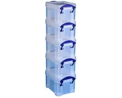 Opbergbox Really Useful 0,14 litre 90x65x55mm | Obtenez un 5 pièces