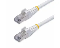 StarTech.com 2m CAT8 Netwerkkabel, Wit, Snagless RJ45, 25G/40G, 2000MHz, 100W PoE++, S/FTP, 26AWG 100% Pure Koperdraad, LSZH, Shielded Ethernet Kabel met Trekontlasting, Fluke Channel Getest