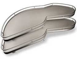 Kesseböhmer LeMans II Hoekkast beslag links 450 mm