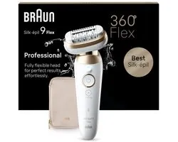 Épilateur Braun Silk-épil 9 BR2-225328 40 pinces Grijs, Wit