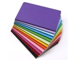 Cahiers A5 12 volets - Couverture souple - 12 couleurs - Papier sans bois - Reliure cousue - Convient pour École, les études, le bureau et les projets créatifs - 60 pages par cahier