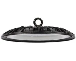 LED UFO High Bay - Agiro - 100W - Éclairage d'entrepôt - Etanche IP65 - Transparent/ Wit froid 6400K - Aluminium
