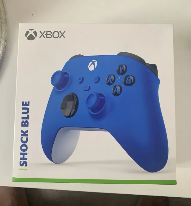 Microsoft Xbox Wireless Controller  SHOCK BLUE Bluetooth Bouton Partager PC