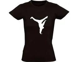 Breakdance hiphop Dames T-shirt | dansstijl | dans | streetdance | move | acrobatiek