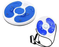 Cardio Twister Disc - Core Waist Ab Trainer - Buikspiertrainer - Balanstrainer Workout - Balance Board Twister - Balance board - Hometrainer - Wit