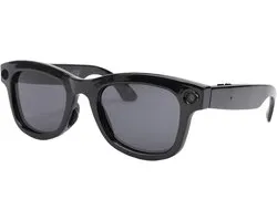 Goshyda Smart Camera Glasses with HD Camera and Open Speaker, Wifi Real -time Translation Glasses with Touch Control for Outdoor, Work, Travel, Business (Sunglasses)