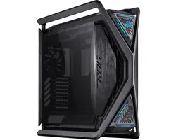 ASUS ROG Hyperion GR701 - PC-behuizing - Tower - EATX - ATX - Micro-ATX - Mini-ITX - Tempered Glass - Zwart