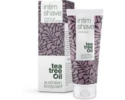 Australian Bodycare intim Shave 100ml - Intieme Scheergel met Tea Tree Olie voor ingegroeide haartjes, Irritatie & Stoppels, voor het scheren van de Bikinilijn en het Scheren van de Intieme zone, pH-Neutraal