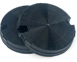 Fixem® - koolstoffilter geschikt voor Aeg-Electrolux 9029793586 - AMC912 - E3CFT29, NYTTIG FIL 600, Whirlpool 484000008572 - Elica F00428 - AKR956 Ø198mm - 2 stuks