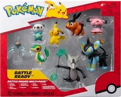 Pokémon Figuren - Battle Ready - Set van 8 Speelfiguur