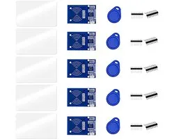 5 stuks RFID-kit met reader, sensor module en kaarten voor Arduino en Raspberry Pi