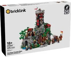 LEGO BrickLink Outlaw Forest Den / Bosschuilplaats van de Bandieten - 910057