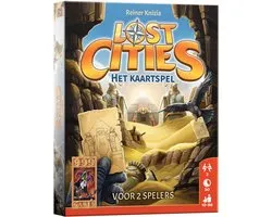 999 Games - Lost Cities - Het Kaartspel - Strategisch kaartspel - Tactisch spel - Voor 2 spelers - vanaf 10 jaar - Gezelschapsspel