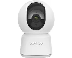 Laxihub Huisdiercamera Camera Beveiliging - IP Camera - APP - DUAL BAND Wifi - 4MP - Slimme 355º Beveiligingscamera met App - Baby Monitor - Huisdiercamera - Camera Huisdier - Twee-weg Communicatie Met Microfoon En Speaker - Nederlands Merk