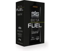 Science in Sport - SIS Beta Fuel - Dual Source energy gel - Orange smaak - 1 : 0,8 Maltodextrine Fructose verhouding - 40 gram koolhydraten per gel - 6 x 60ml