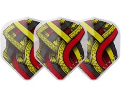 L-Style EZ L1 Mike de Decker Type A White Belgium - Dart Flights