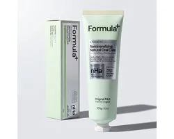 Formula+ Fluoridevrije Tandpasta met Nano-Hydroxyapatite - Original Mint