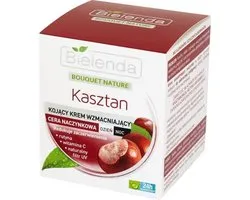 Bielenda - Bouquet Nature Soothing Strengthening Cream For Capillary Complexion Day/Night Chestnut 50Ml