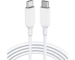 Anker PowerLine III USB-C naar USB-C Power Delivery 1.8m - Wit