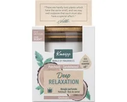 Kneipp Deep Relaxation - Geurkaars - Sandelhout en patchouli - Ontspanning - Scented candle - Home Fragrances - 20 branduren -1 st